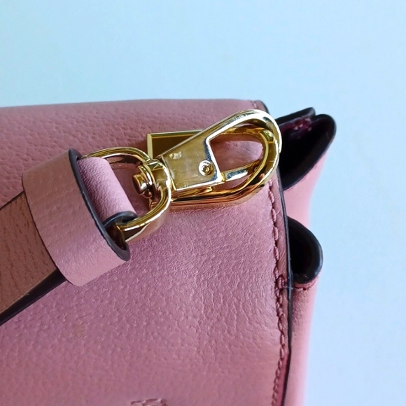 Kate Spade Oliver Drive Hetty Bow Crossbody Bag Dusty Peony Pink - Picture 11 of 13